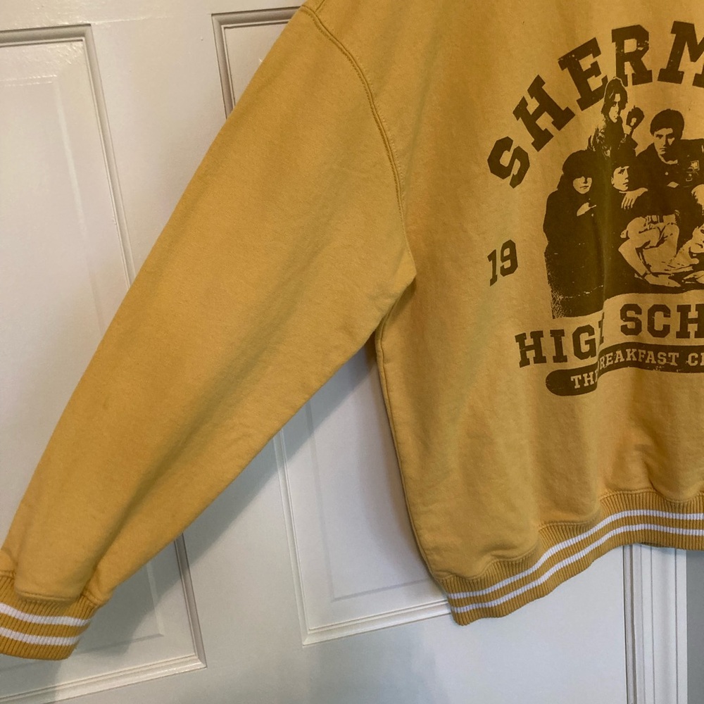 Shermer High School Graphic Sweatshirt - Yellow - Picture 2 of 4